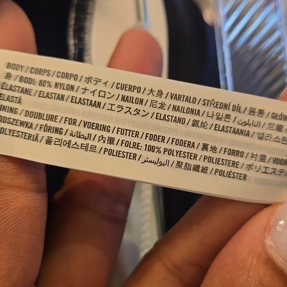 Abercrombie & Fitch A&F Marina One-Piece Adjustable Removable Straps Swimsuit - Picture 15 of 15